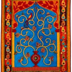 Peacock Garden Cla1010435Q Quilt Blanket and Home Decor