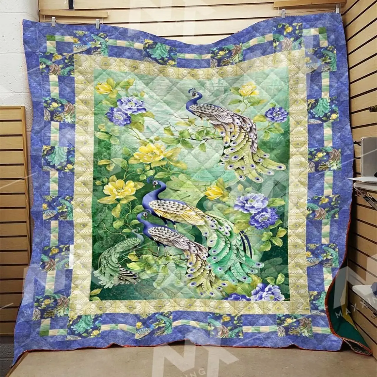 Peacock Quilt Blanket Dhc0910363Vt and Home Decor