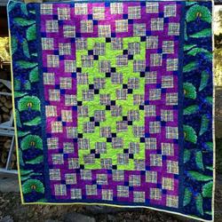 Peacock Quilt Tdhmm and Home Decor