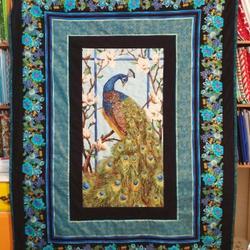 Peacock Quilt Tdhof and Home Decor