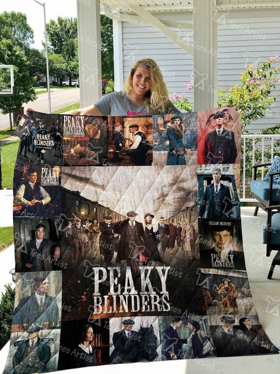 Peaky Blinders Quilt Blanket 01618 and Home Decor