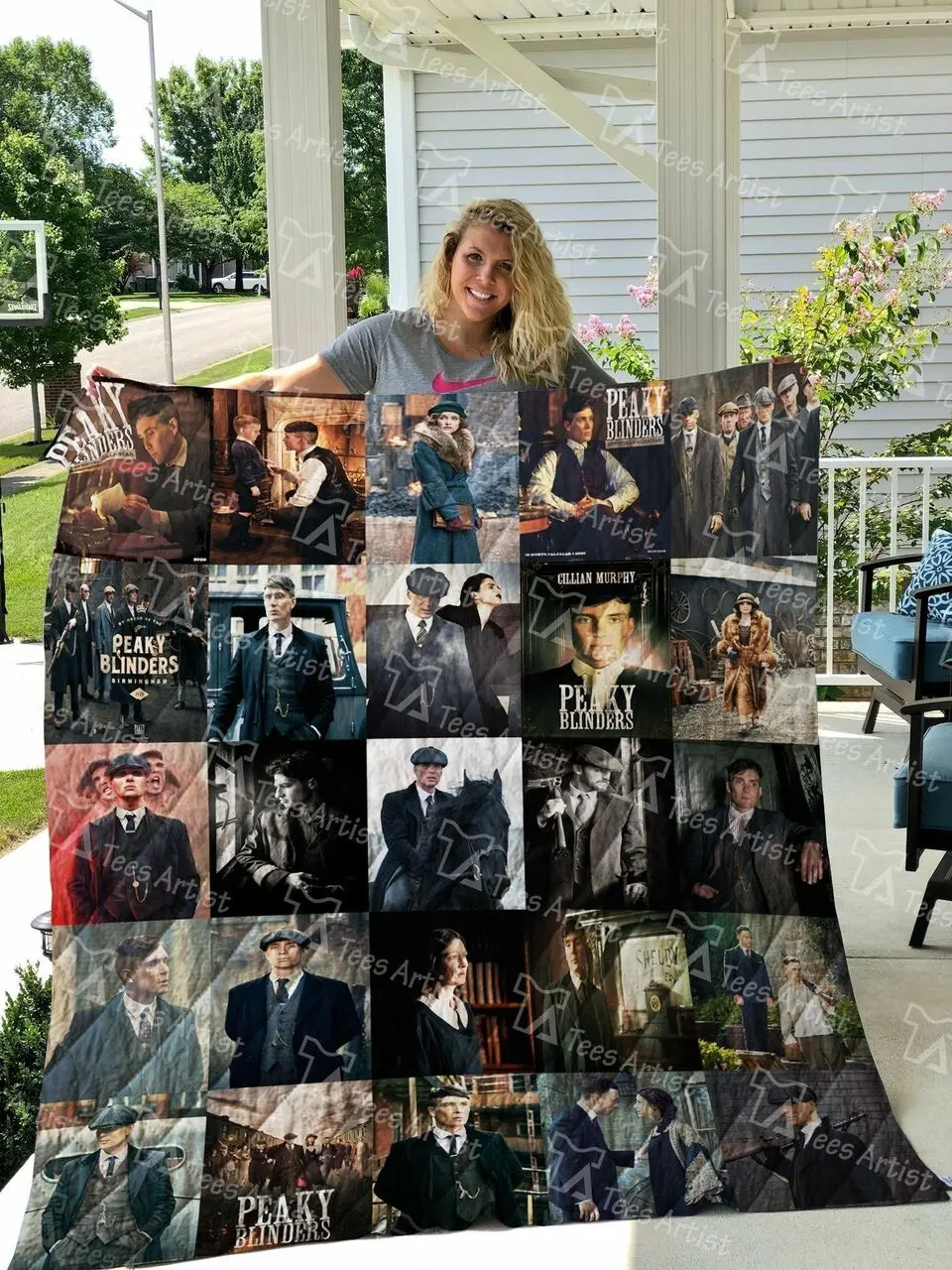 Peaky Blinders Quilt Blanket 01619 and Home Decor