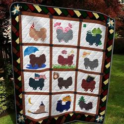 Pekingese Quilt Tdhwv and Home Decor