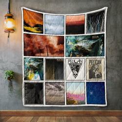 Pelican Album Covers Quilt Blanket and Home Decor
