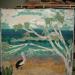 Pelican Beach Quilt Tdhda and Home Decor