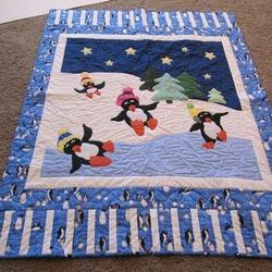 Penguin Cla250674 Quilt Blanket and Home Decor