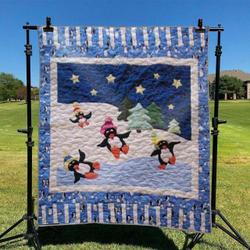 Penguin Hur Quilt Cysiiz and Home Decor