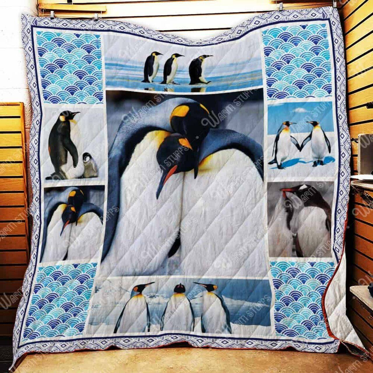 Penguin Quilt Blanket 0603 P22 Dhc1312278Dd and Home Decor