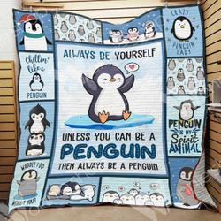 Penguin Quilt Blanket Dhc0102519Td and Home Decor