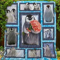 Penguin Quilt Tdhhh and Home Decor