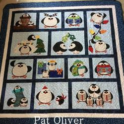 Penguin Quilt Tdhmb and Home Decor