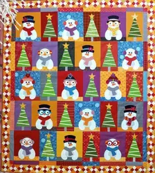 Penguin Quilt Tdhnq and Home Decor