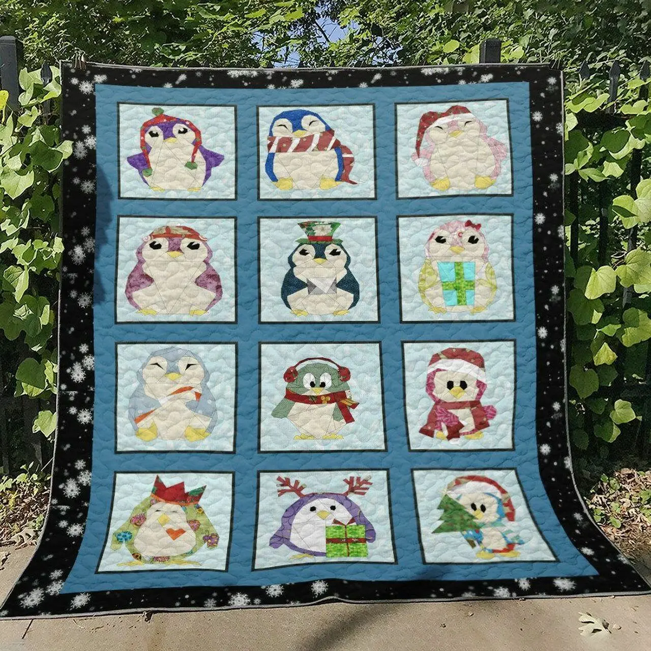 Penguin Tn010712 Quilt Blanket and Home Decor