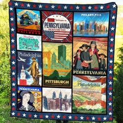 Pennsylvania Ye040705A Tbg Quilt Blanket and Home Decor