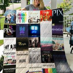 Pentatonix Quilt Blanket  Limited Quilt Blanket and Home Decor