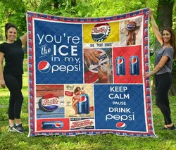 Pepsi Funny Gift For Soft Drink Lover Quilt and Home Decor
