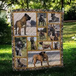 Perro De Presa Canario Cute Quilt Blanket Dhc09121996Dd and Home Decor