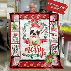 Personalized French Bulldog Quilt Blanket Dhc0602745Td and Home Decor