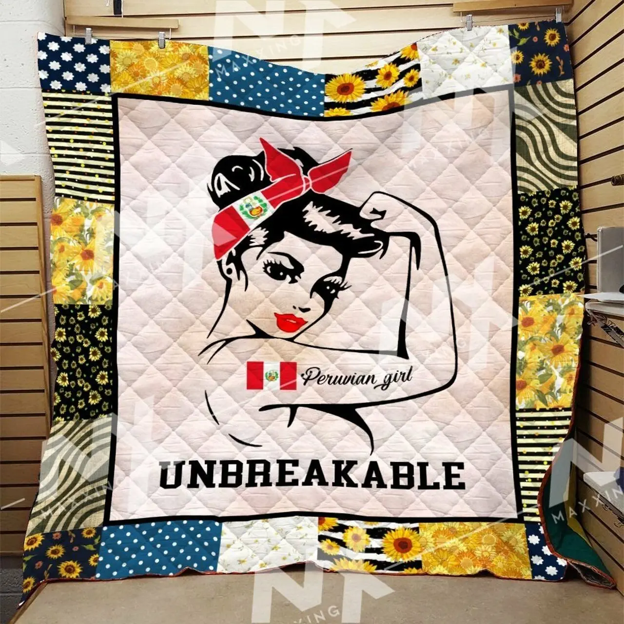 Peruvian Girl Quilt Blanket Dhc0910283Vt and Home Decor