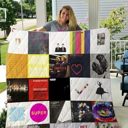 Pet Shop Boys Quilt Blanket and Home Decor
