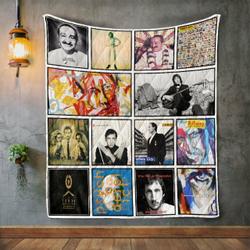 Pete Townshend Album Covers Quilt Blanket and Home Decor