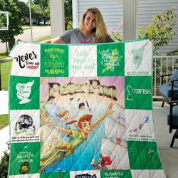 Peter Pan Quilt Blanket For Fans and Home Decor