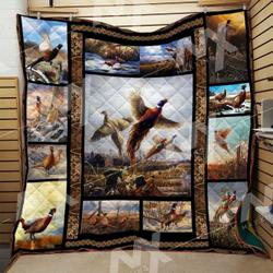 Pheasant Quilt Blanket Dhc0910350Vt and Home Decor