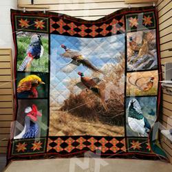 Pheasant Quilt Blanket Dhc0910354Vt and Home Decor