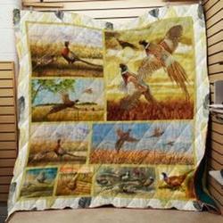 Pheasant Quilt Blanket Lukvhg Dhc0301945Dd and Home Decor