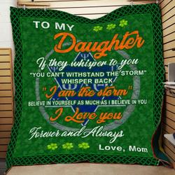 Phi Alpha Theta - Daughter Gift Of Mom Quilt and Home Decor