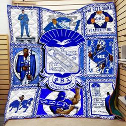 Phi Beta Sigma Fraternity 1914 Quilt All Over Printed and Home Decor