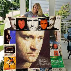 Phil Collins Quilt Blanket For Fans Ver 17 and Home Decor
