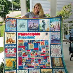Philadelphia Quilt Blanket and Home Decor