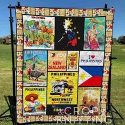 Philippines 3 Blanket Th1307 Quilt and Home Decor
