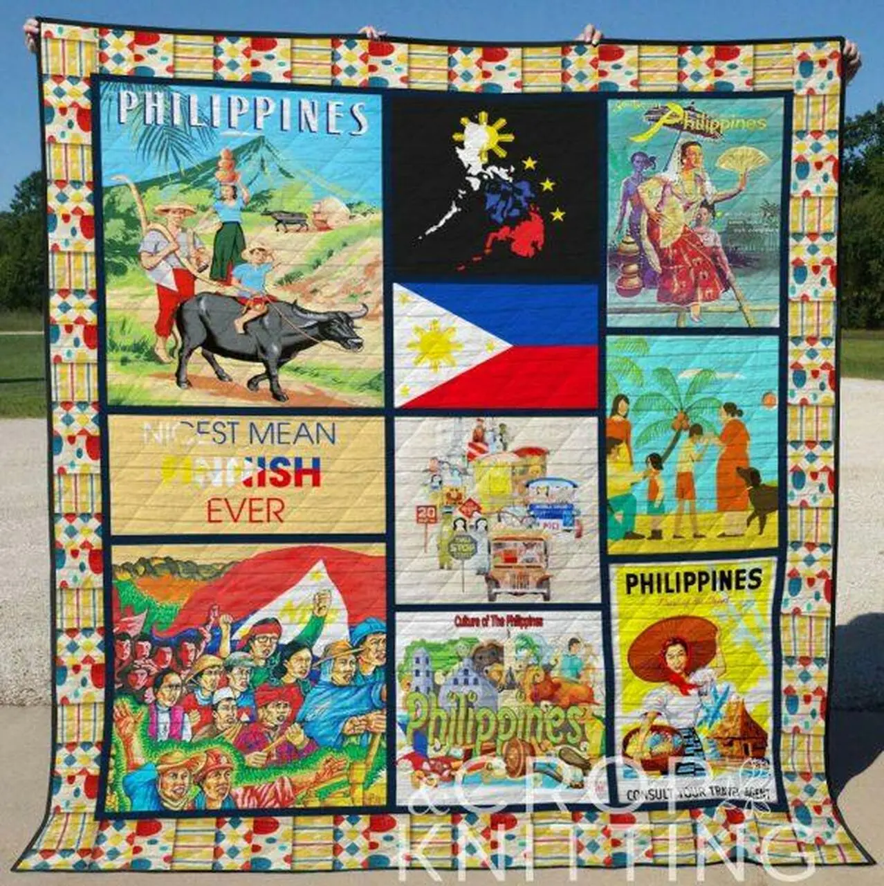 Philippines Quilt Blanket Ver 14 Quilt and Home Decor