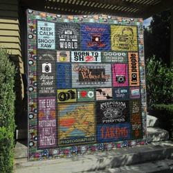 Photo Please Quilt Blanket Hp47  Quilt and Home Decor