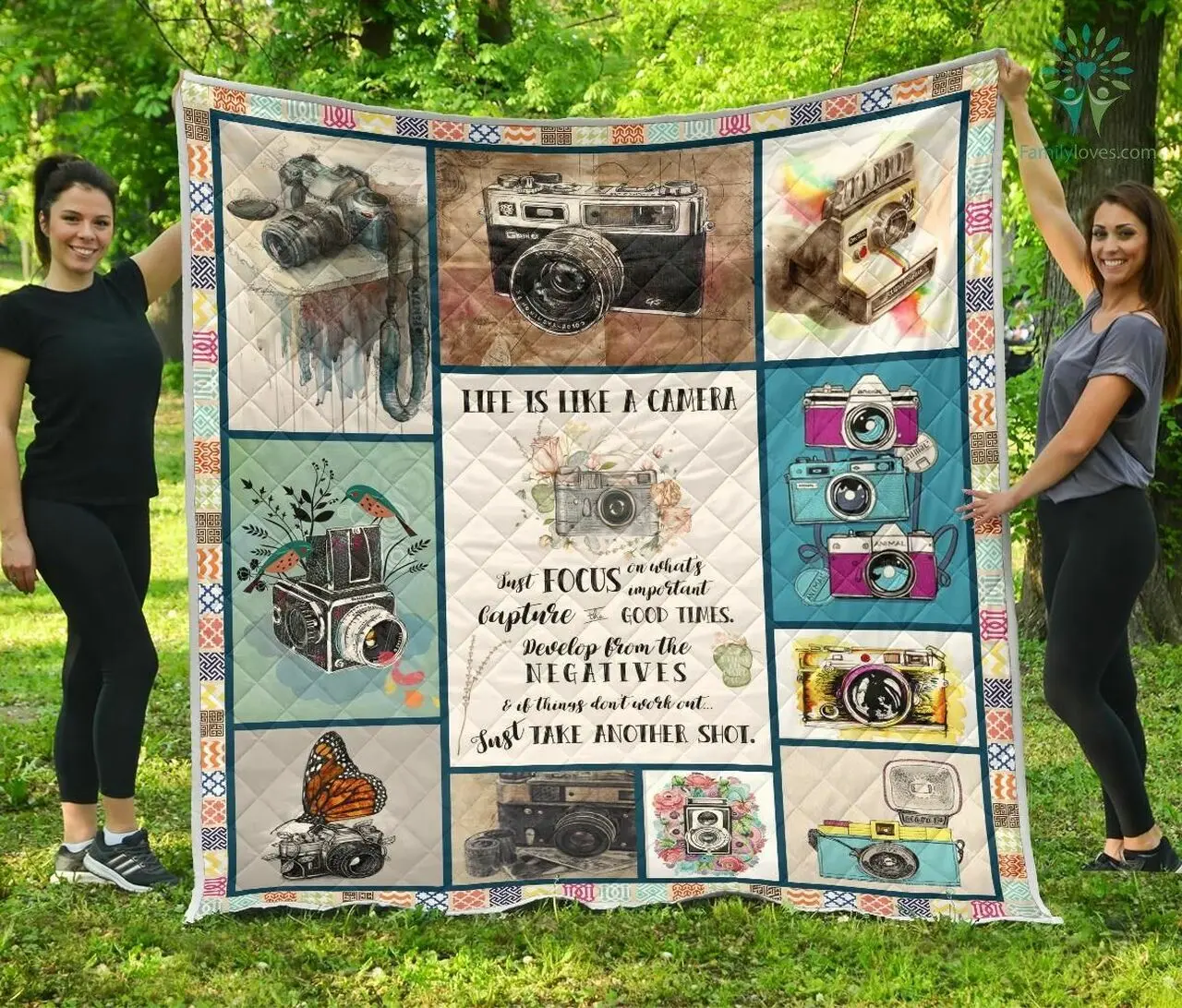 Photographer Love Quilt Blanket Dhc090120731Td and Home Decor