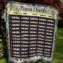 Piano Chord Quilt Tdhfb and Home Decor