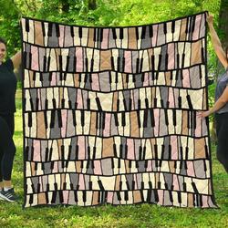 Piano Cl12100525Mdq Quilt Blanket and Home Decor