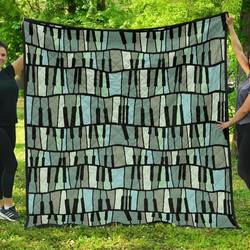 Piano Green Quilt Tdhry and Home Decor