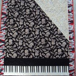Piano Lover Quilt Tdhws and Home Decor