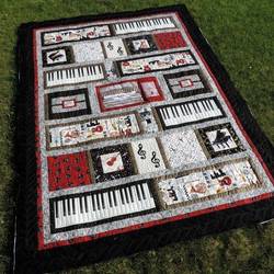 Piano Quilt Tdhfm and Home Decor