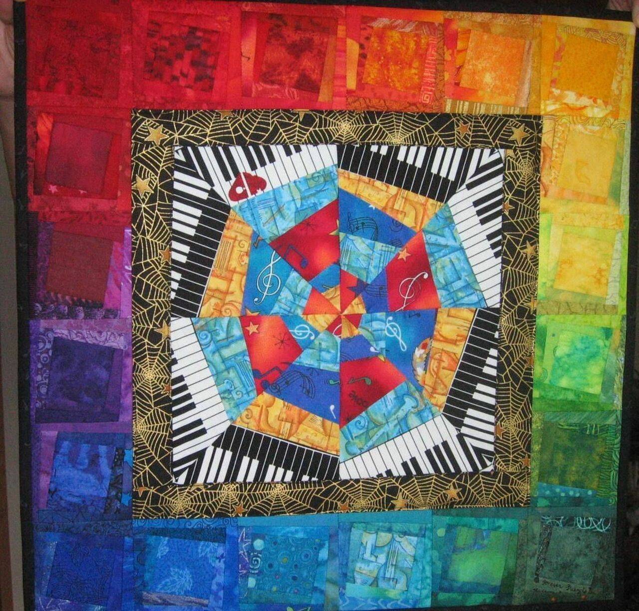 Piano Quilt Tdhtl and Home Decor