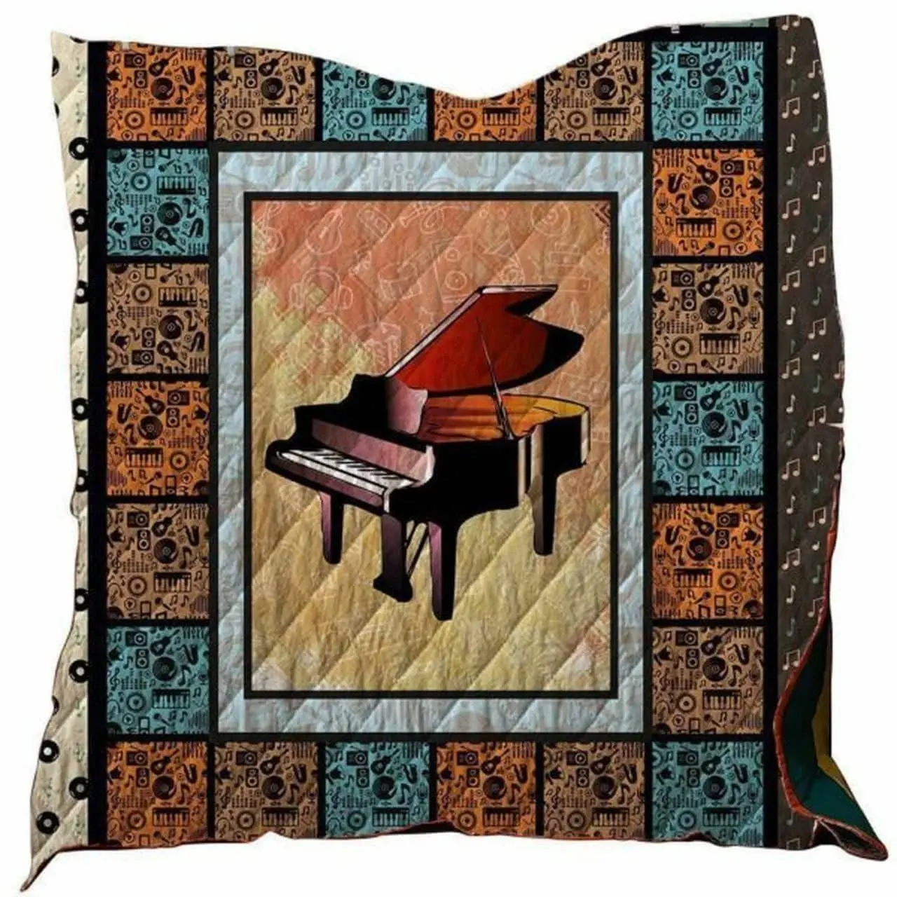 Piano Quilt Tdhun and Home Decor