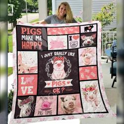 Pig Awesome E Quilt Derqmw and Home Decor