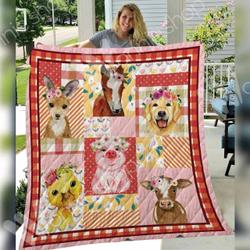 Pig I Like Tea Beautiful Jv Quilt Derqvm and Home Decor