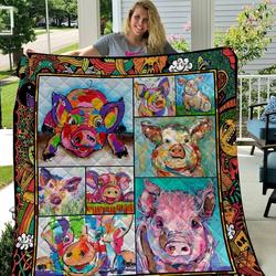 Pig Quilt Tdhfr and Home Decor