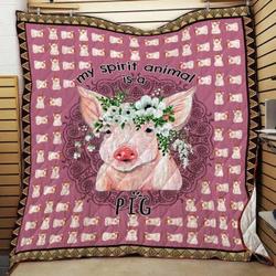 Pig Quilt Tdhht and Home Decor