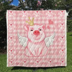 Pig Quilt Tdhkq and Home Decor