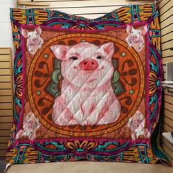 Pig Quilt Tdhsb and Home Decor